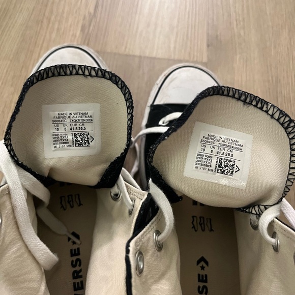 Platform converse high top black - Picture 2 of 3